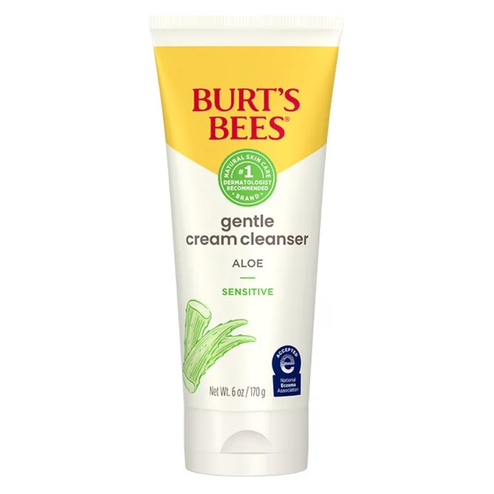 BURT’S BEES Sensitive Solutions Gentle Cream Cleanser, NEW